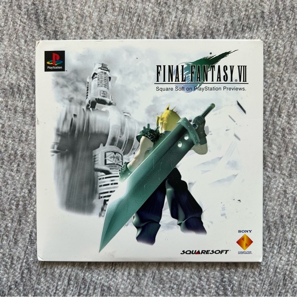 Sony PlayStation PS1 PSone PSX Squaresoft Video Game Demo Disc Previews - Picture 1 of 5